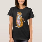 Tiger Popcorn T-Shirt (Vorderseite)