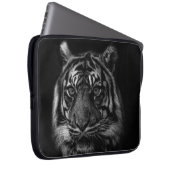 TIGER PORTRAIN IN BW LAPTOPSCHUTZHÜLLE (Vorne Rechts)