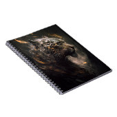 Tiger Portrait Art Collection Notizblock (Rechte Seite)