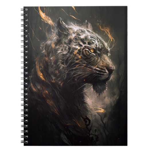 Tiger Portrait Art Collection Notizblock (Vorderseite)
