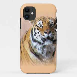 Tiger-Portrait iPhone 11 Hülle
