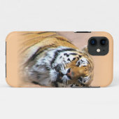 Tiger-Portrait Case-Mate iPhone Hülle (Rückseite (Horizontal))