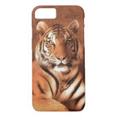 Tiger Portrait Case-Mate iPhone Hülle (Rückseite)