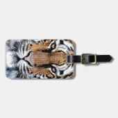 Tiger Portrait Graphic Style Gepäckanhänger (Vorderseite horizontal)