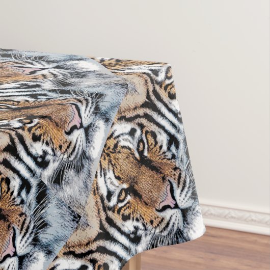 Tiger Portrait Graphic Style Tischdecke (Beispiel)