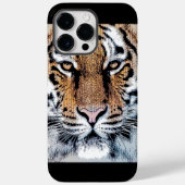 Tiger-Portrait im Grafikstil Case-Mate iPhone Hülle (Rückseite)