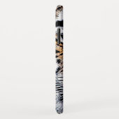 Tiger-Portrait im Grafikstil Case-Mate iPhone Hülle (Hinten/Rechts)