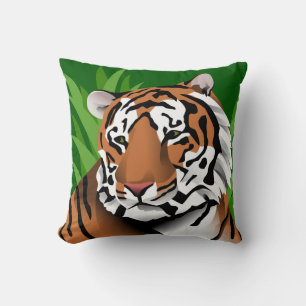 Tiger Portrait Kissen