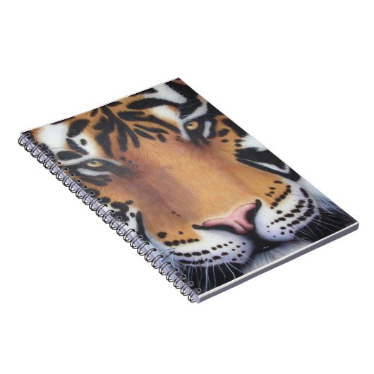 Tiger Portrait Notizblock (Rechte Seite)