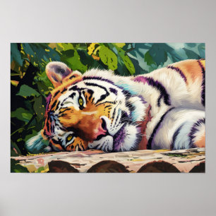 Tiger-Portrait Poster