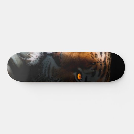 Tiger Portrait Skateboard (Horizontal)