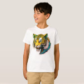 Tiger Portrait T-Shirt (Vorne ganz)