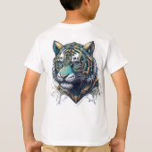 Tiger Portrait T-Shirt (Rückseite)