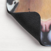Tiger-Porträt Mousepad (Ecke)