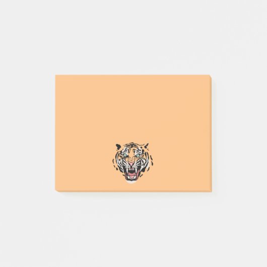 Tiger Post-it Klebezettel (Vorderseite)