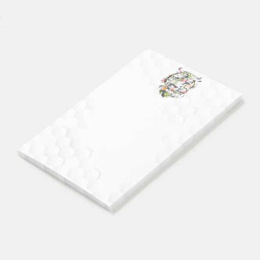 TIGER Post-It Notes - Tropical Pattern Klebezettel (angewinkelt)