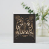 Tiger Postcard Postkarte (Stehend Vorderseite)