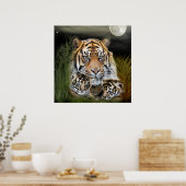 Tiger Poster (Küche)
