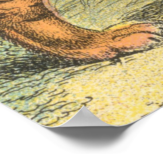 Tiger Poster (Ecke)