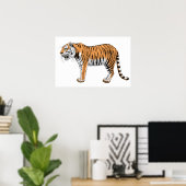 Tiger Poster (Heimbüro)