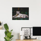 Tiger Poster (Heimbüro)