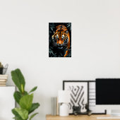 Tiger Poster (Heimbüro)