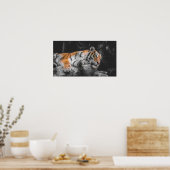 Tiger Poster (Küche)