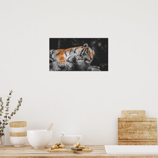 Tiger Poster (Küche)