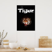 Tiger Poster (Küche)