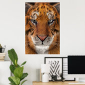 Tiger Poster (Heimbüro)