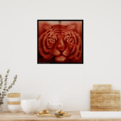 Tiger Poster (Küche)