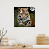 Tiger Poster (Küche)