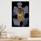 Tiger Poster (Küche)