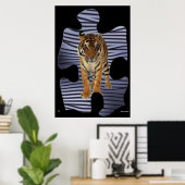 Tiger Poster (Heimbüro)