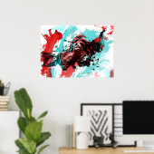 Tiger Poster (Heimbüro)