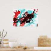 Tiger Poster (Küche)