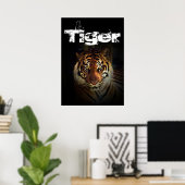 Tiger Poster (Heimbüro)