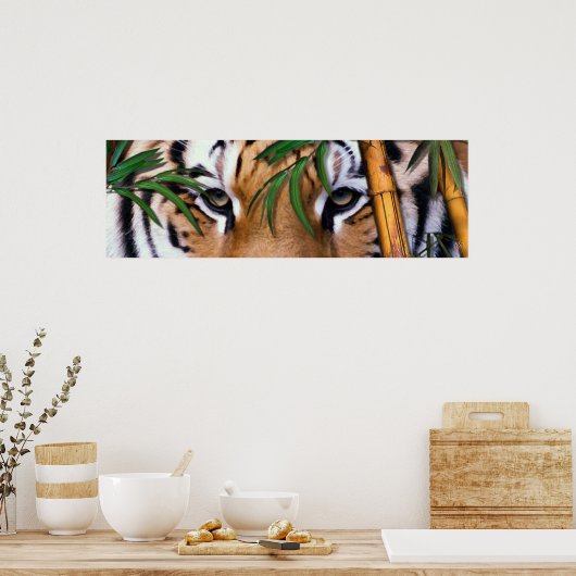 Tiger Poster (Küche)