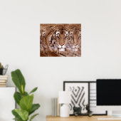 Tiger Poster (Heimbüro)