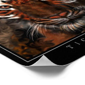 Tiger Poster (Ecke)