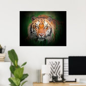 Tiger Poster (Heimbüro)