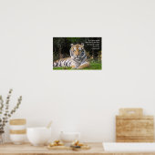 Tiger Poster (Küche)