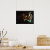 Tiger! Poster (Küche)