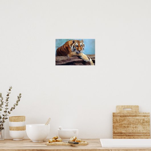 Tiger Poster (Küche)