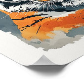 Tiger Poster (Ecke)