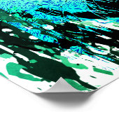 Tiger Poster Art - Tigeraugen (Ecke)