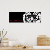 Tiger Poster Print (Küche)
