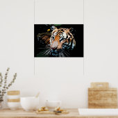 Tiger Poster Print - Pop Art Poster (Küche)