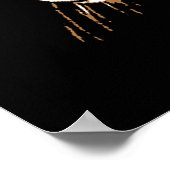 Tiger Poster Print - Tiger Face Pop Art Poster (Ecke)