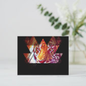 Tiger Postkarte (Stehend Vorderseite)